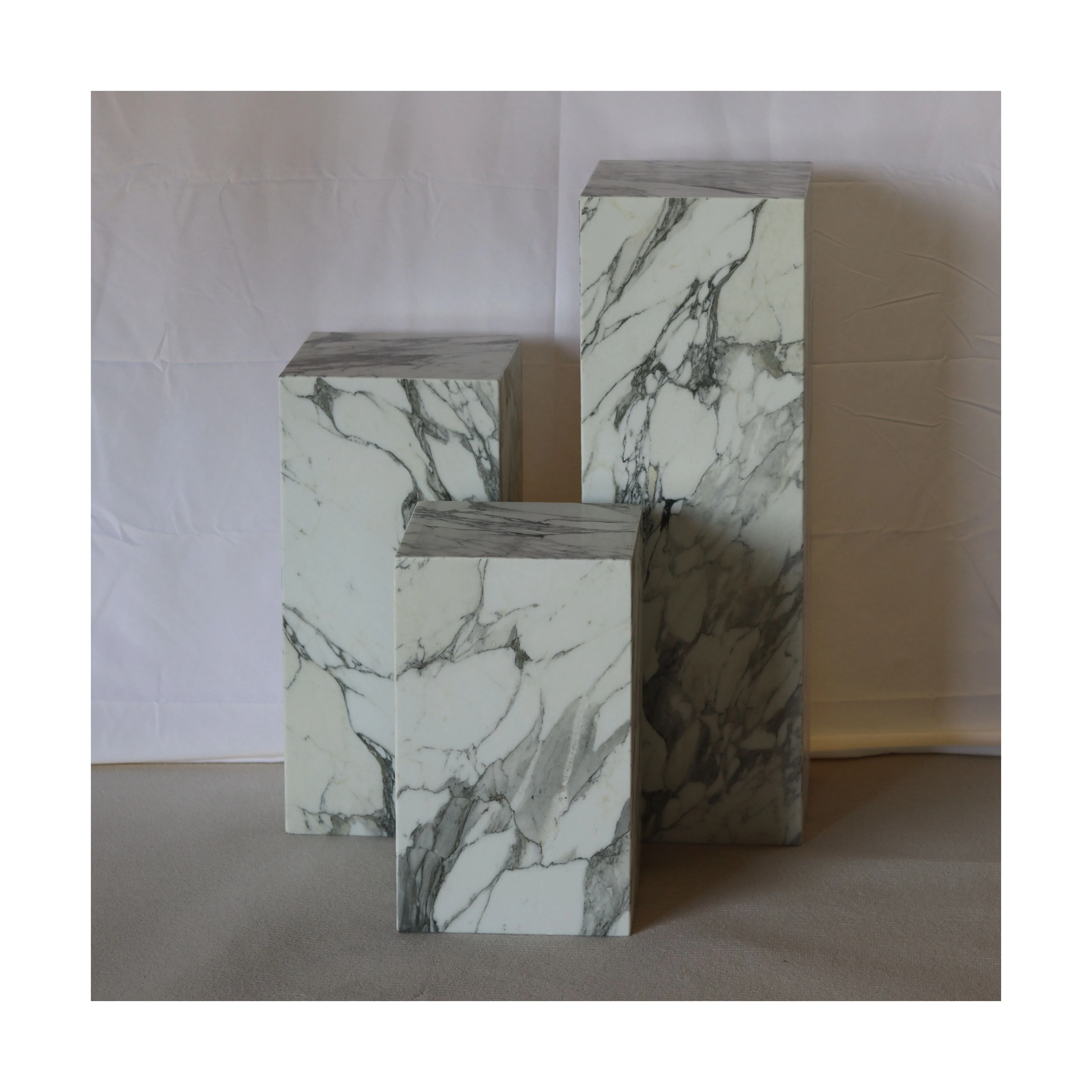 

Nodic современный прямоугольный индивидуальный Декор для гостиной натуральный мраморный боковой стол Оптом Мраморный плинтовый журнальный столик