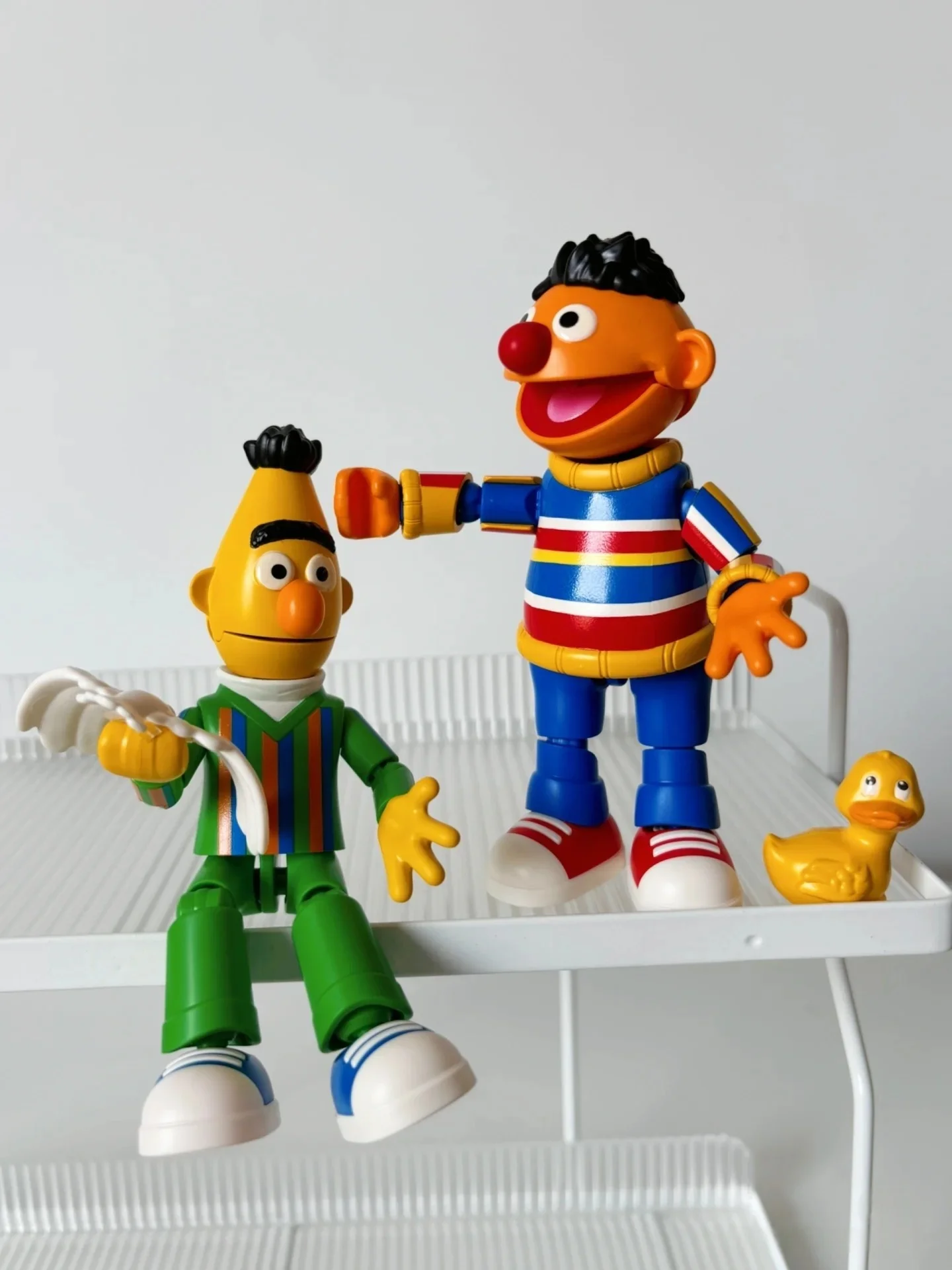 新しい Blokees セサミストリートアクションフィギュアエルモクッキー