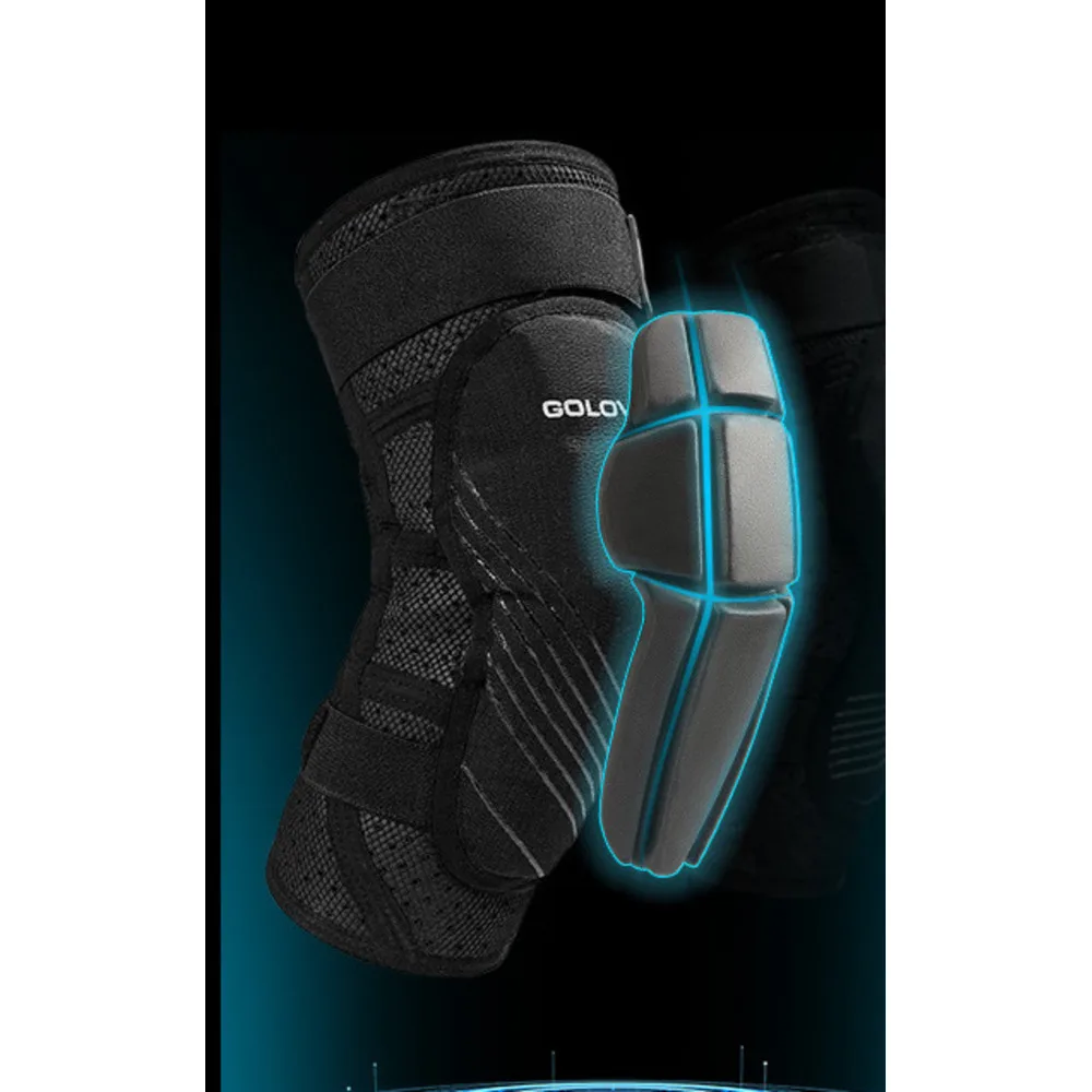 Kevlar Sports Outdoor Skiing and Cycling EVA Shock Absorber, Fall proof, Leg Protector, High bounce Knee Protector HX37_voghion.com