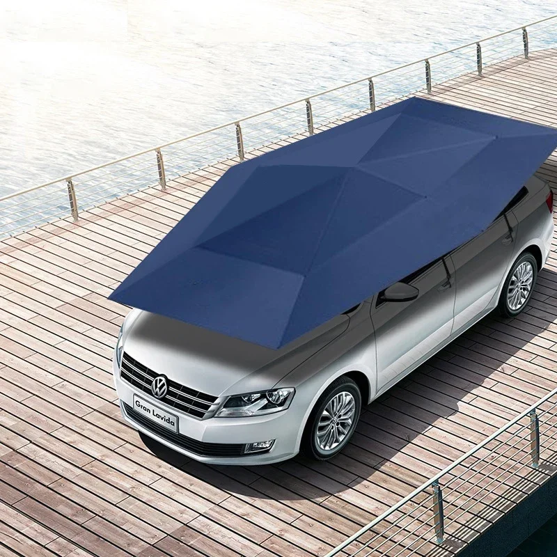 Waterproof Car Roof Sun Umbrella Oxford Cloth Portable Canopy