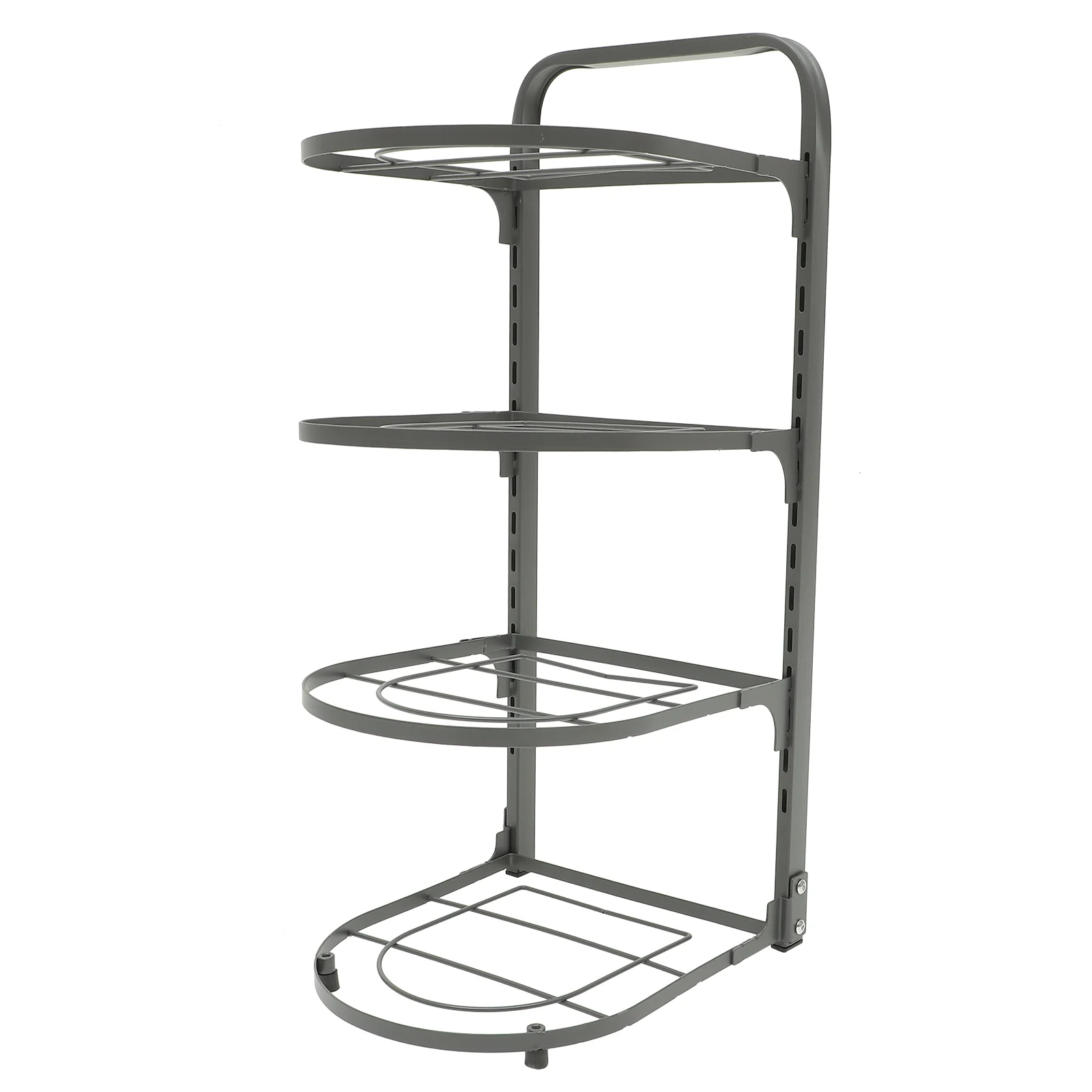 

Carbon Steel Pan Rack Foldable Pot Organizer Household Pan Organizer Home Supply