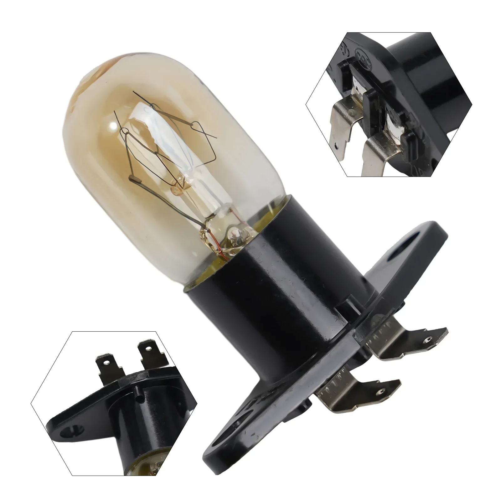 250V 2A Lighting Bulb Microwave Halogen Bulb Replacement With 2 Pin Base Refrigerator Oven Lighting Bulb Small Appliances Direct Sales