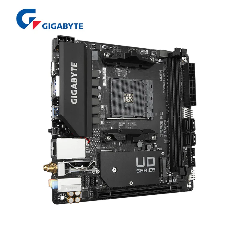 GIGABYTE New GA A520I AC Mini-ITX AMD A520 Wi-Fi AC DDR4