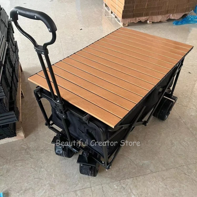 CampingTrolleyTableBoardforHandCartsUniversalFoldingTable