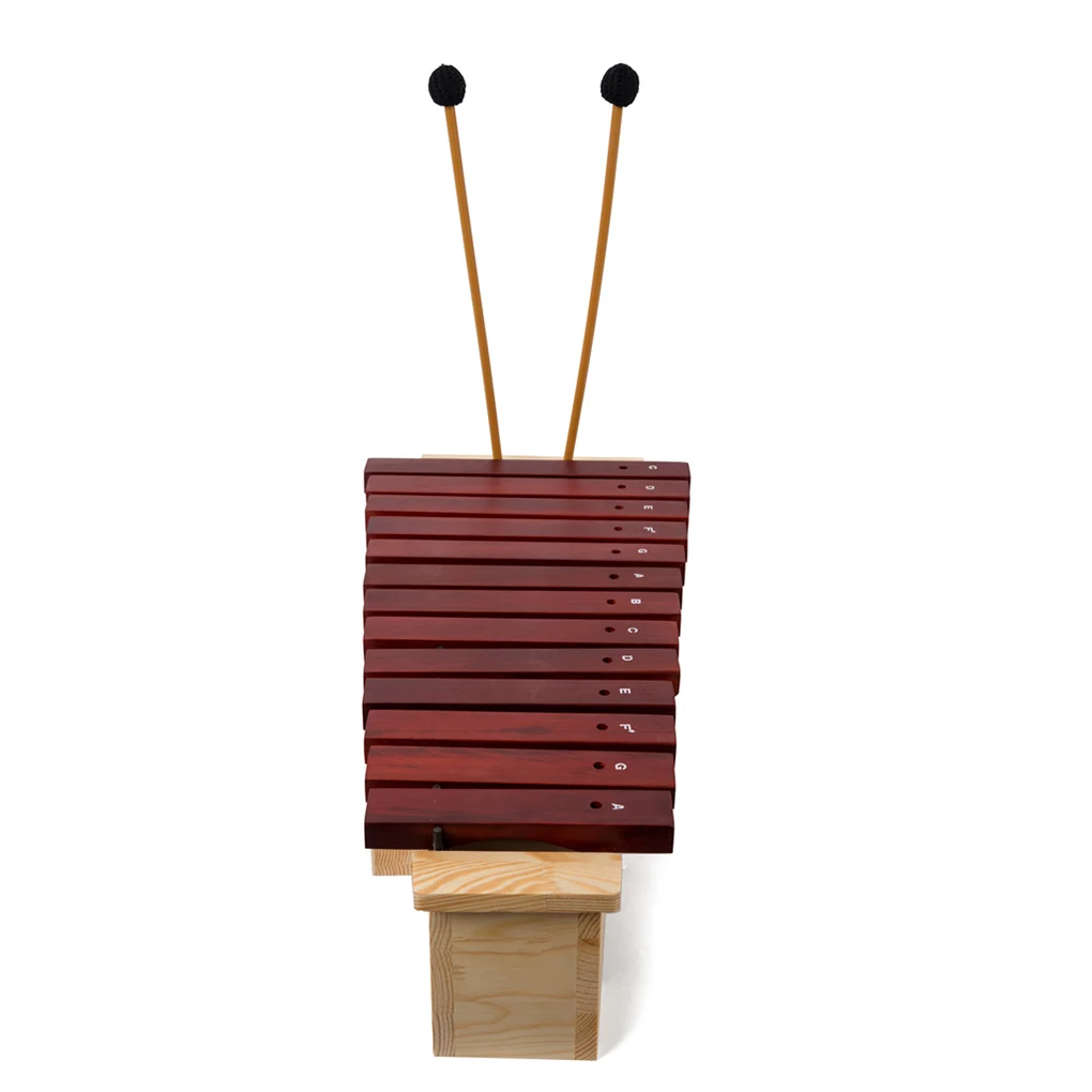 

Hand Knocking Piano Wood with Mallet Portable Gifts Musical Instrument Practicing Xylophone for Player Beginner