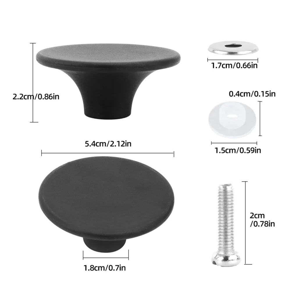 

Pot Lid Top Cap Pots Grip Knob Pot Handle Pot Lid Attachment Replace Grip Knob 54x22x18mm Cookware Accessories
