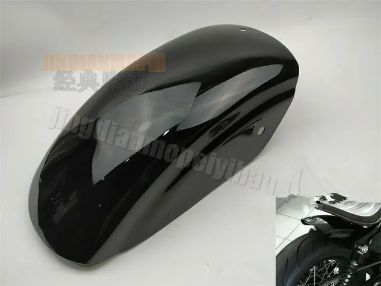 

Rear Fender Mudguard For Harley Davidson Sportsters Iron XL 883 XL 1200 48 72 Forty Eight Seventy Two Matte Glossy Black Unpaint