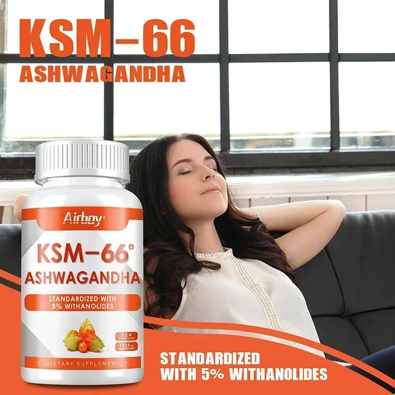 Anti-oxidation, Lipid-lowering, Decompression, Improving Sleep, Enhancing Immunity-KSM-66 Ashwagandha Root Extract