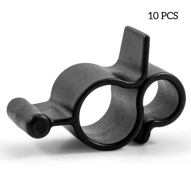 10 Darab Napellenző Klipek Csere Függöny Vasúti Fogasok Kemping Belső Pálya Horgok Univerzális Tartók Autó - Image 2