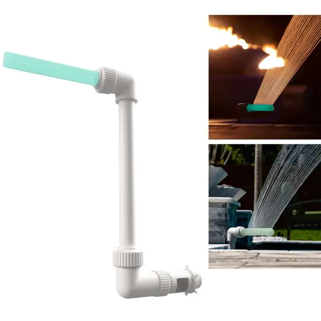 Medence Szökőkút Ragyogás A Sötétben Állítható Menetes Interfész Vízesés Spray Hűvös Meleg Sprinkler Retrinkler Fúvókák - Image 5