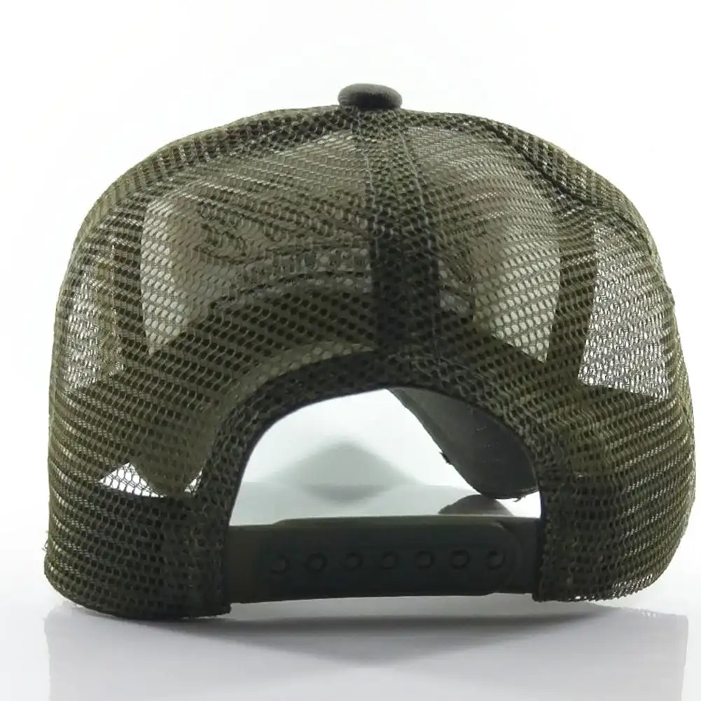 스트리트 편지 자수 메쉬 아빠 야구 모자 패션 Snapback 힙합 야외 Y2K 트럭 모자 Gorras F2719 여성용 남성용