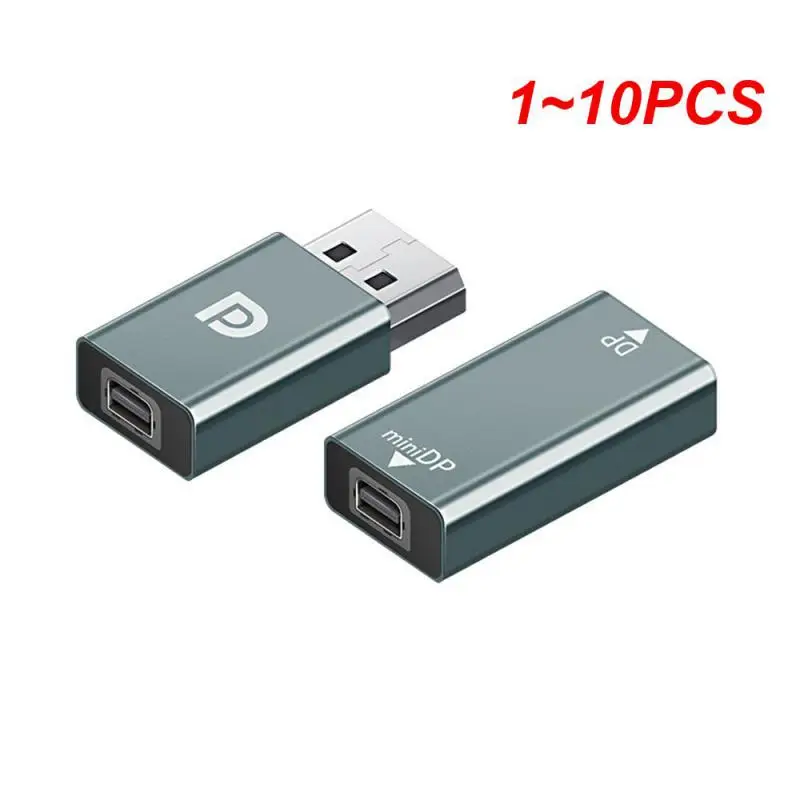 

1~10PCS Aluminum 4K Displayport Mini DP to HDMI-compatible Adapter 4K @60Hz 1080P Female To Male For PC Laptop Projector