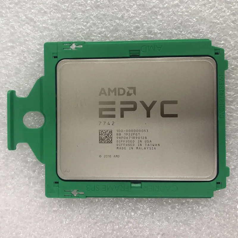 Рисунок 2 - Процессоры AMD EPYC 7742 с супермикрокожей