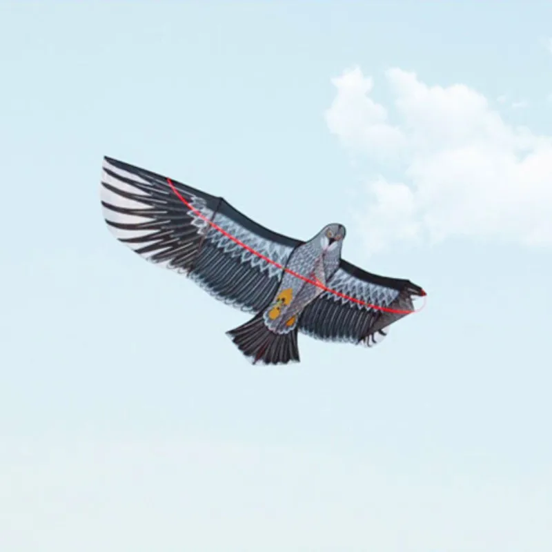 

free shipping 360cm large eagle kite kiteboard windsock flying kite for children inflatable show kites professional kite reel