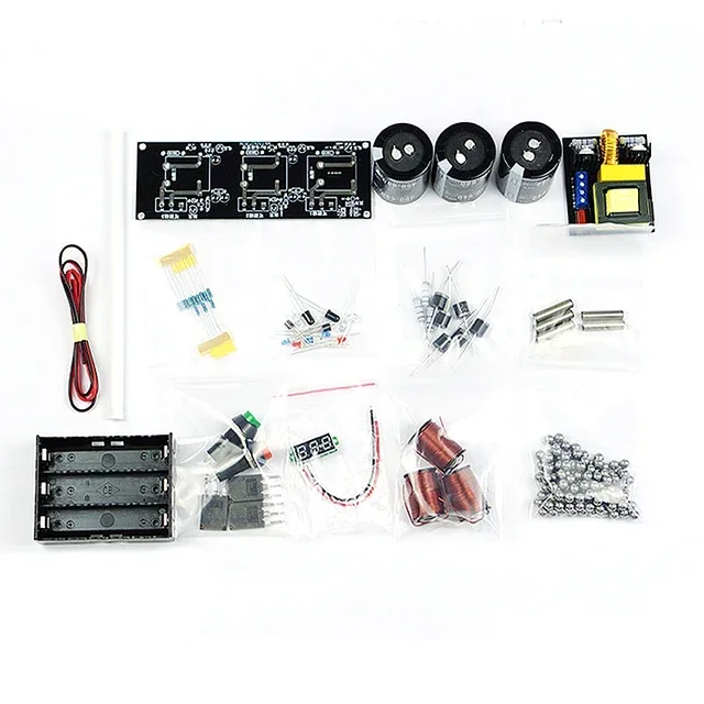 

Простой Многоуровневый Набор спирального пистолета «сделай сам» для высоковольтного интегрированного электромагнитного пистолета