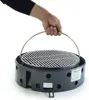 Volcano Grills 3-Fuel Portable Camping Stove/Fire Pit, Charcoal, Collapses Down to 5 inches; for Convenient Portability and Stor 5