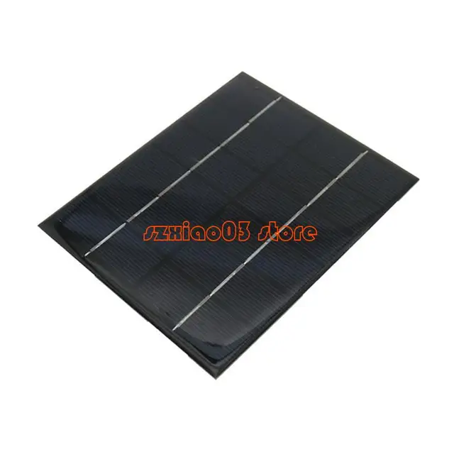 103C High Stability Energy Saving Charging 2W Solar Panel 6V High Efficiency Solar Panel for DIYer Projects & Outdoor Use 3