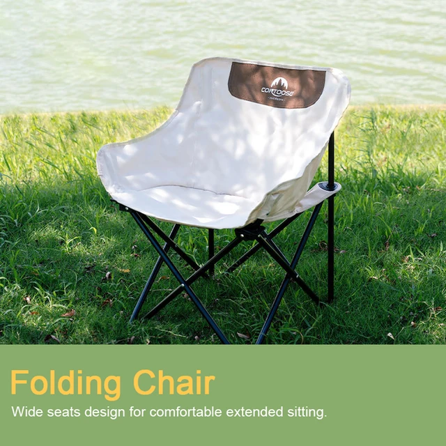 Moon Chair Outdoor Camping Folding Chair Portable Fishing Chair