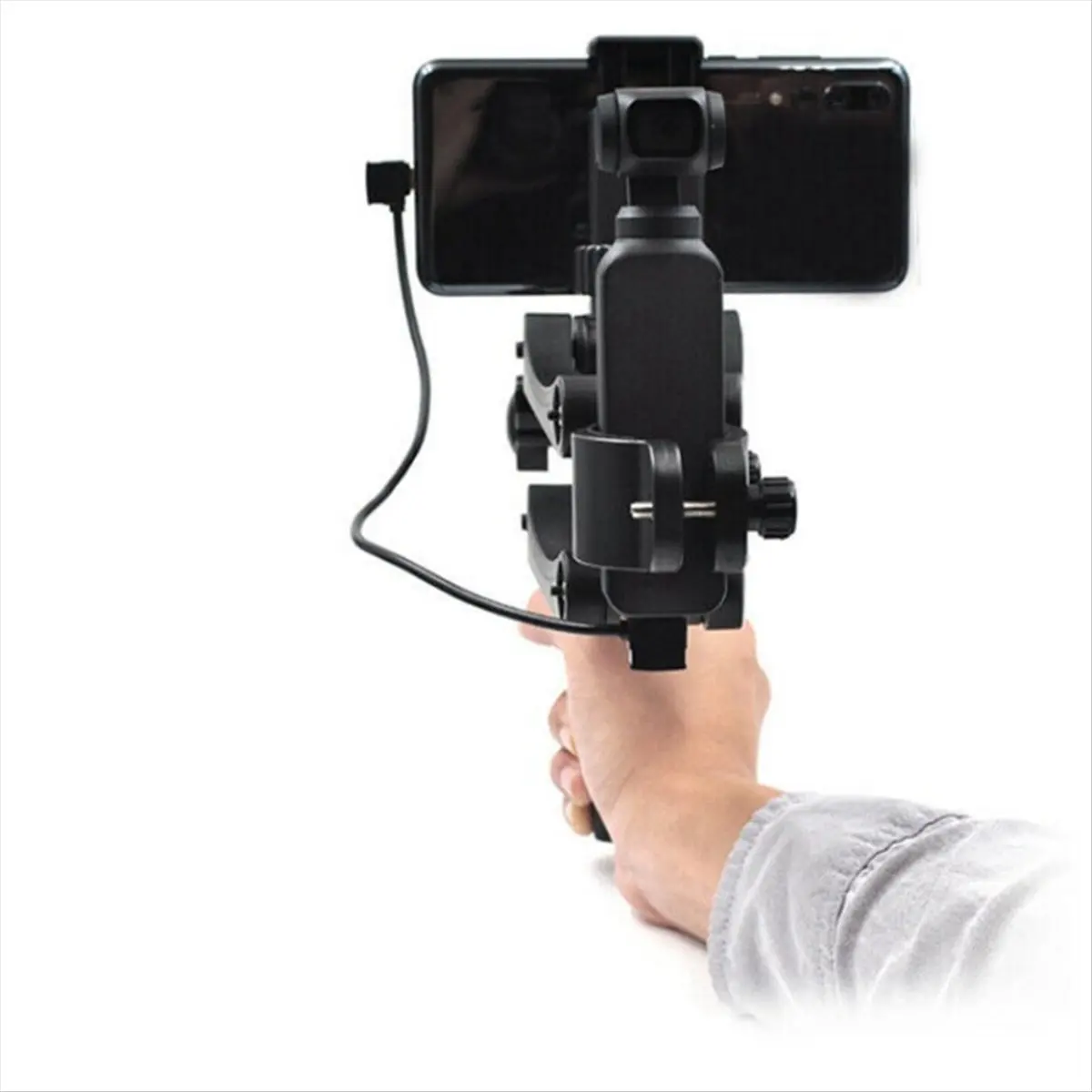 M05K 짐벌 스포츠 촬영 흔들림 방지 홀더 Z축 브래킷 (DJI 오즈모 포켓 3 / 포켓 2/1 카메라 액세서리용)
