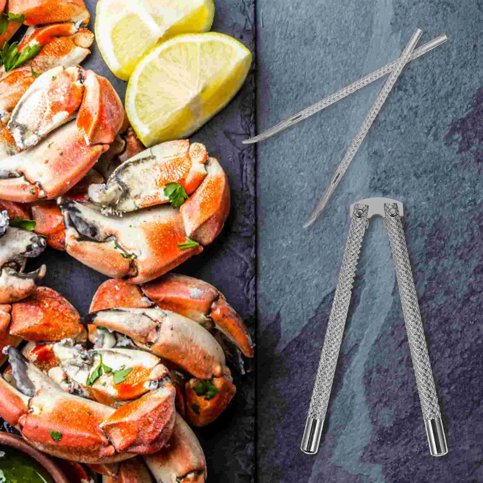 

Crab Claws Nutcracker Seafood Eating Tools Household Stainless Steel Nutcrackers Kitchen Picks Scissor