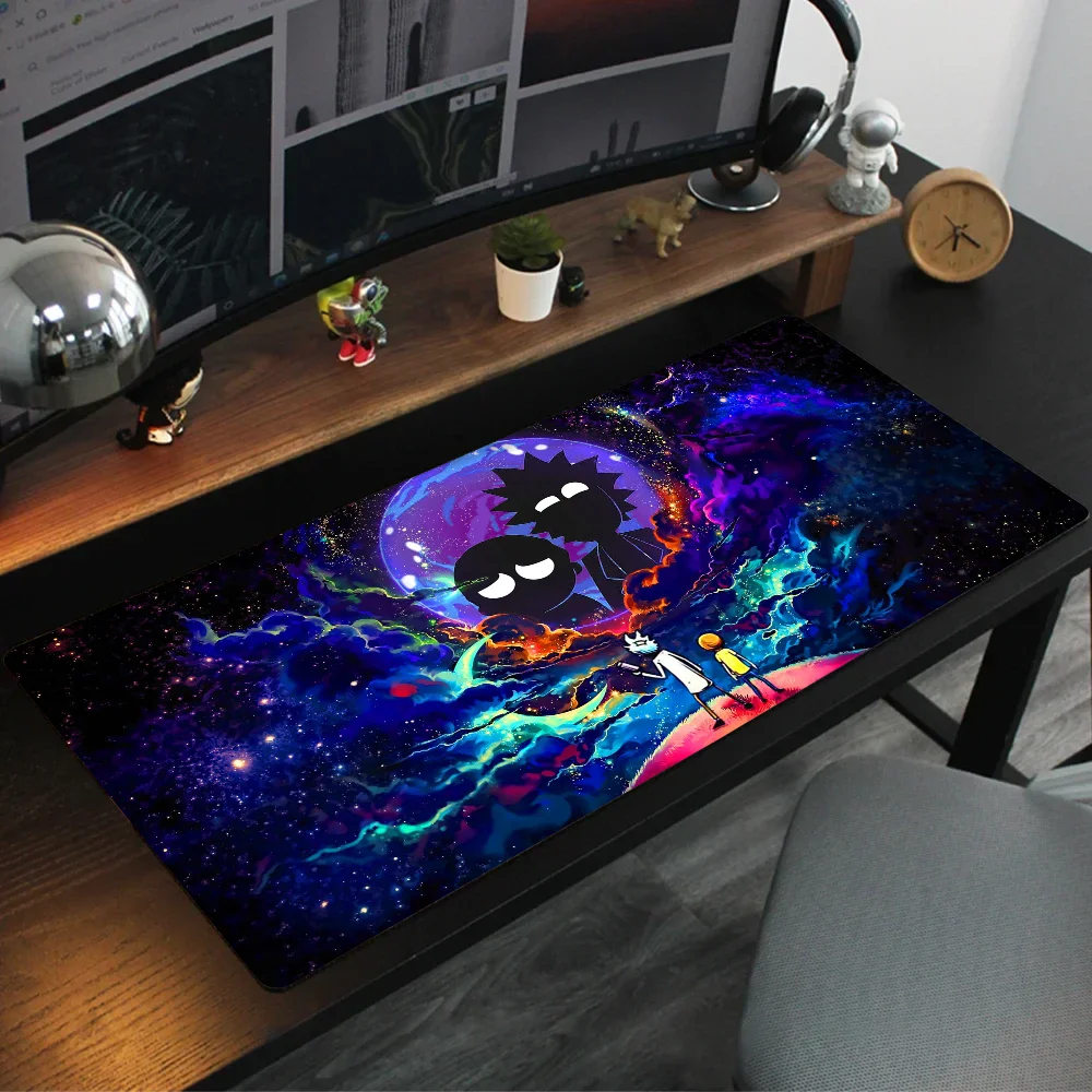 1pc Anime R-Ricks A-And M-Mortis Pad Mouse Mat Desk Mat for Gaming Accessories Prime Gaming XXL