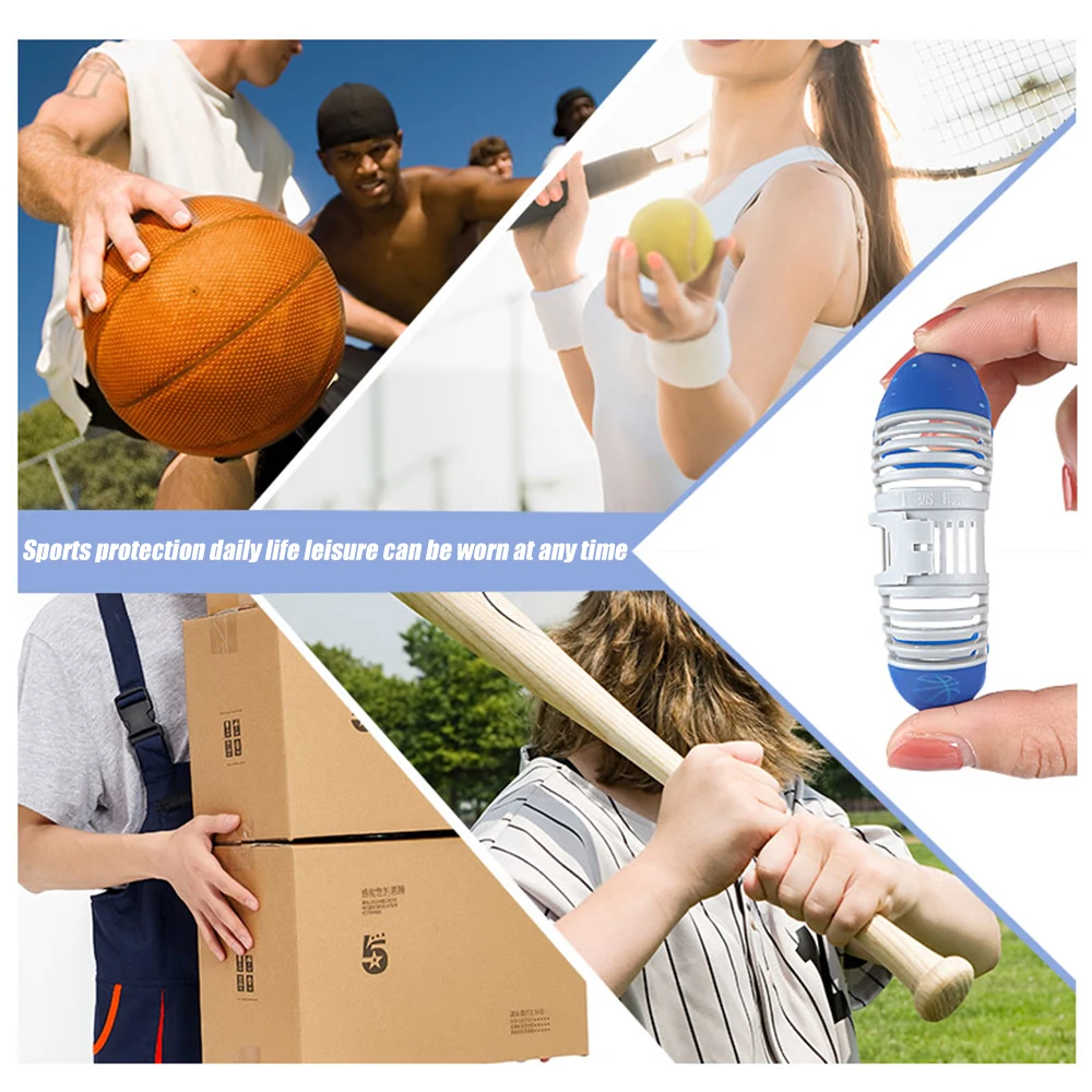 1Pcs Basketball Finger Guard Splint Protector Fulcrum Support Professional Finger Bandage Sport Flexible Non-slip Outdoor Sports 1 1Pcs Basketball Finger Guard Splint Protector Fulcrum Support Professional Finger Bandage Sport Flexible Non-slip Outdoor Sports 1