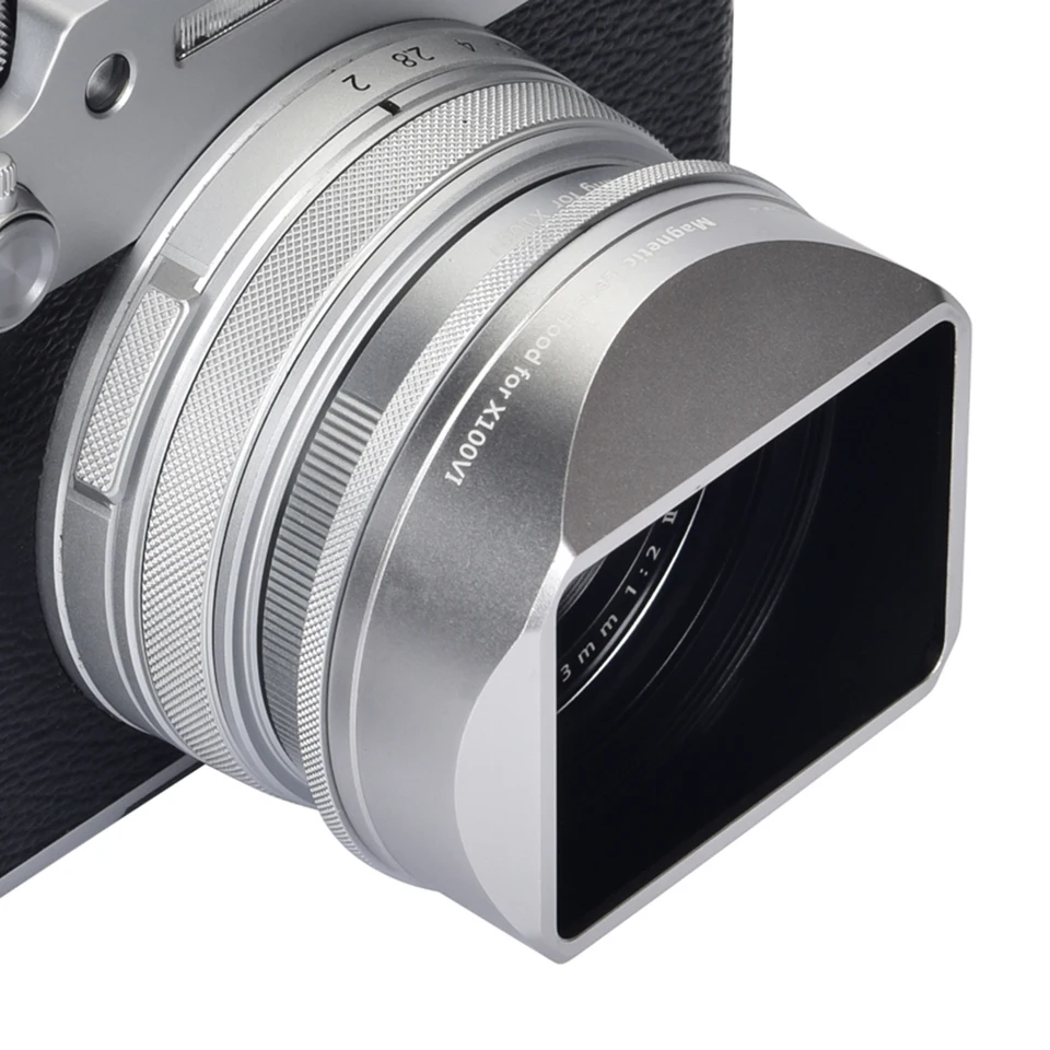 PRO TANLE Fujifilm X100VI Zonnekap Vierkante Metalen Zonnekap Magnetische Installatie Vervanging Voor Fujifilm Fuji X100vi Camera PRO TANLE Fujifilm X100VI Zonnekap Vierkante Metalen Zonnekap Magnetische Installatie Vervanging Voor Fujifilm Fuji X100vi Camera