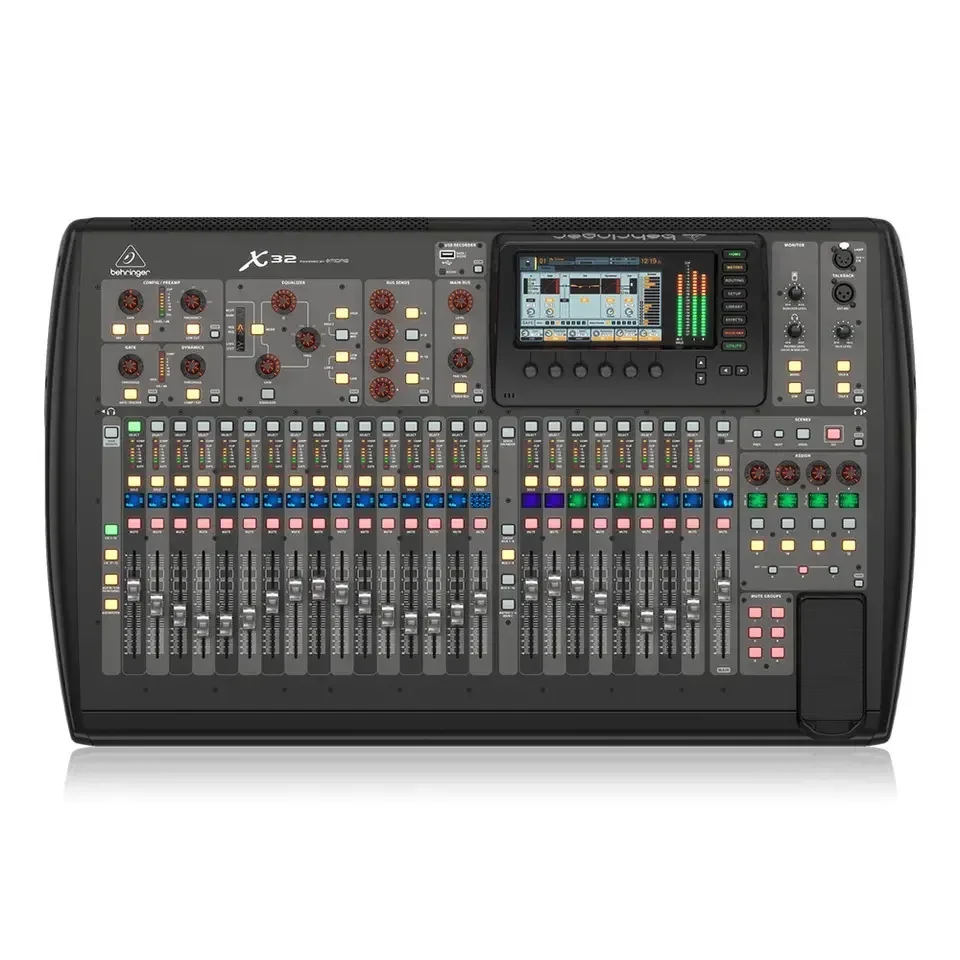 Nuovo Set Da Palco Behringer X32 Console Di Missaggio Digitale Compatta A 40 Ingressi Da 25 Bus Pronta Per La Spedizione