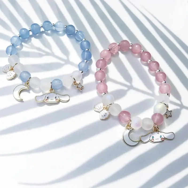 Sanrio Bracelets Kawaii Cartoon Charms Bracelet Cinnamoroll Women Jewelry  Gift Toys Cute Candy Bracelet for Girlfriends Children - AliExpress, Sanrio  Bracelet Charms 