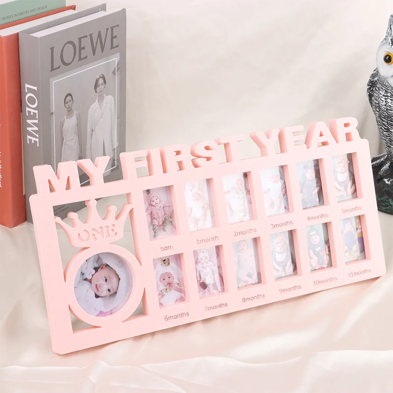 My First Year Baby Keepsake Frame 0-12 Months Pictures Photo 5