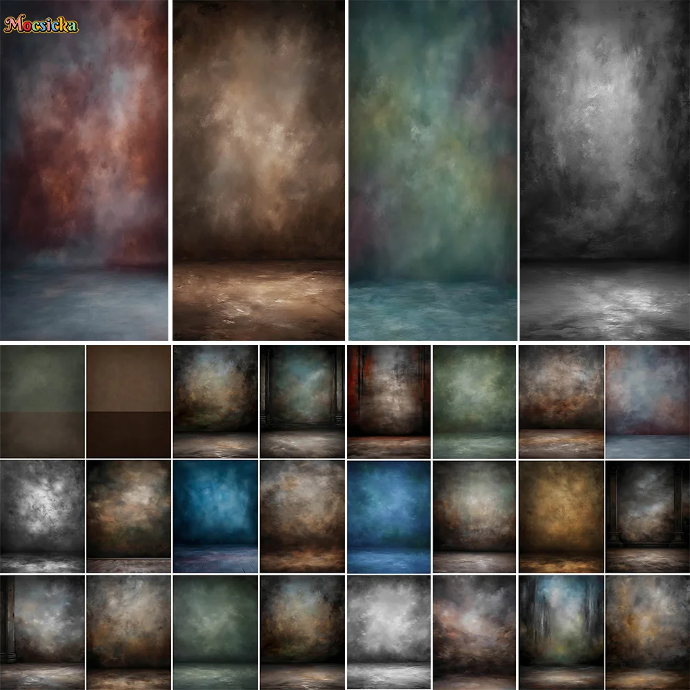 YongFoto 8x10ft Foto-achtergronden voor Fotografie Gradiënt Ivoor Beige Textuur Abstracte Studio Achtergrond Decoratie voor Kinderen Familie Pasgeboren Professioneel Portret Bruiloft Rekwisieten Party
