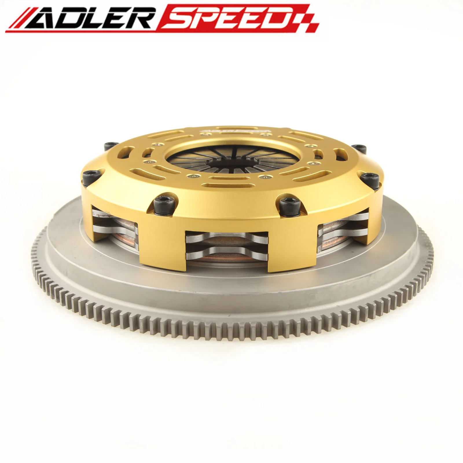 Clutch Masters Twin Disc 8.50in Clutch Kit w/ Aluminum Flywheel | Audi 06-08 (17020-TD8R-AH)