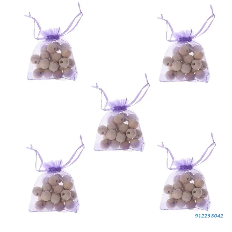 Camphor Balls Cedar Insect Repellent Cedar Wood Balls Camphor Balls 20Pcs Durable Smell Cedar Round Balls Clothes Drawer Book Moth Insect Repellent