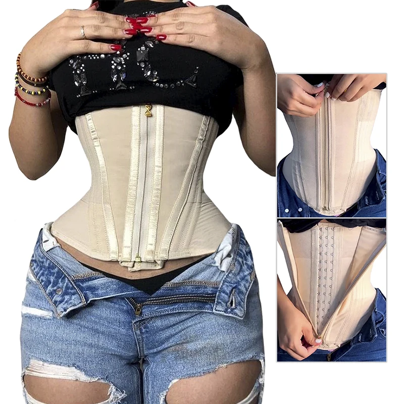 

Corset Reducing Shaper Girdles Colombian Hourglass Body Sculpting Binders Belt Modeling Strap Postpartum Fajas Female Shapewear