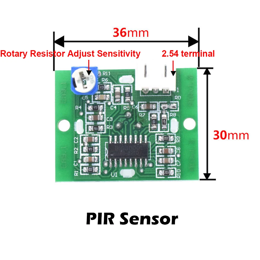 DIY MP3 Music Voice Playback Kit with PIR Sensor Sound Recording Module USB Download Support TF Card for Gift Store Welcomer 5