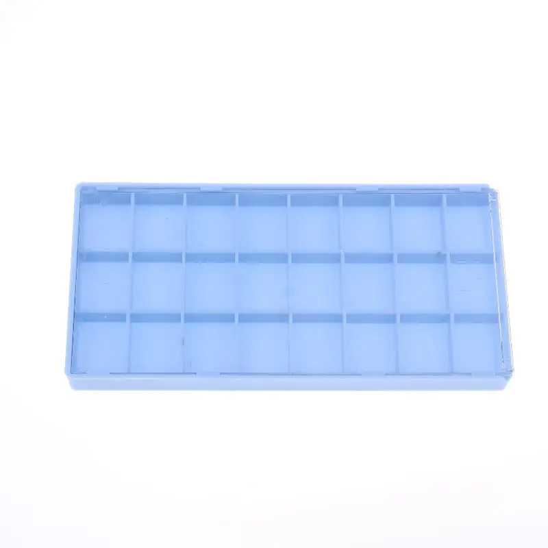 Multi-Compartment Watch Parts Storage Box with Lid