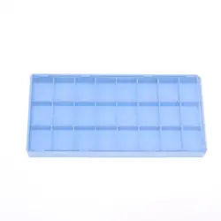 Multi - Compartment Watch Parts Storage Box with Lid (24 Grids)