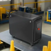 200w 300w Wood Metal Painting Rust Oil Graffiti Removal Portable Fiber Pulse Laser Cleaning Machine 2