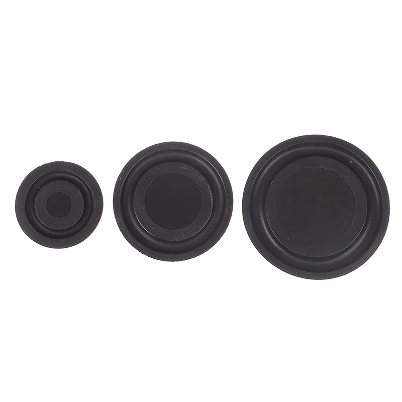 Dual Rubber Bass Radiator Passive Woofer Vibration Membrane Set