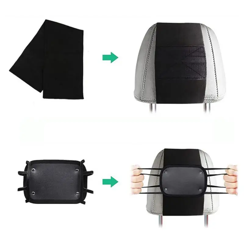 자동차 머리 받침 유연하고 조절 가능한 태블릿 스탠드, 30g 컴퓨터 부품, 자동차 거치대, 사용하기 쉬운 프리 핸즈 실리카 젤 태블릿 지지대