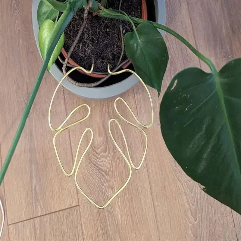 Monstera Support Pole Sturdy Shape Support Pile Easy Installation Decorative Plant Stand Bamboo shaped plant holder plant stand