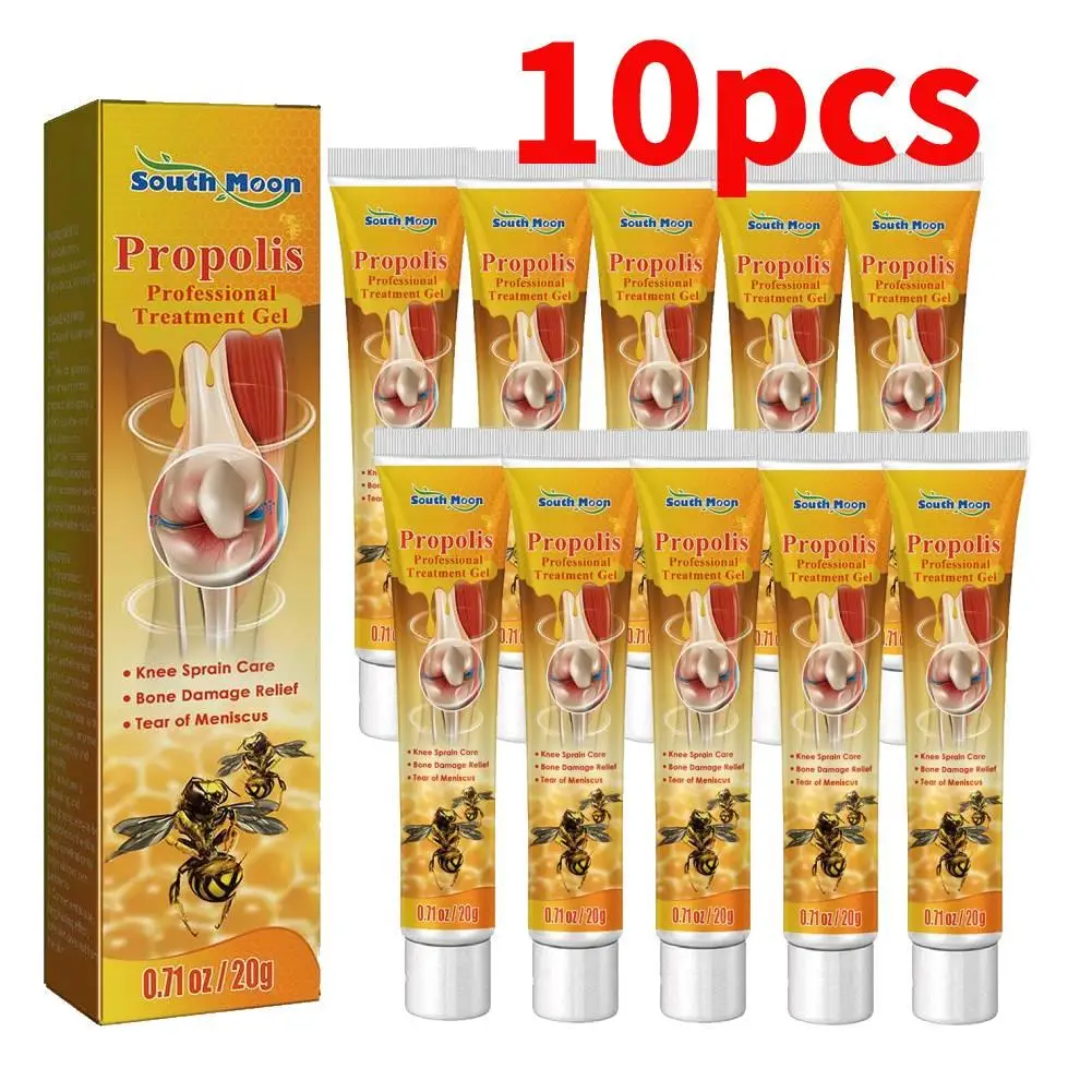 10pcs Beevenom Joint Care Health Cream Heel Pain Ointment Rheumatoid Arthritis Herbal Ointment Sprain Waist Foot Spur Health pain ointment gel sore healing cream