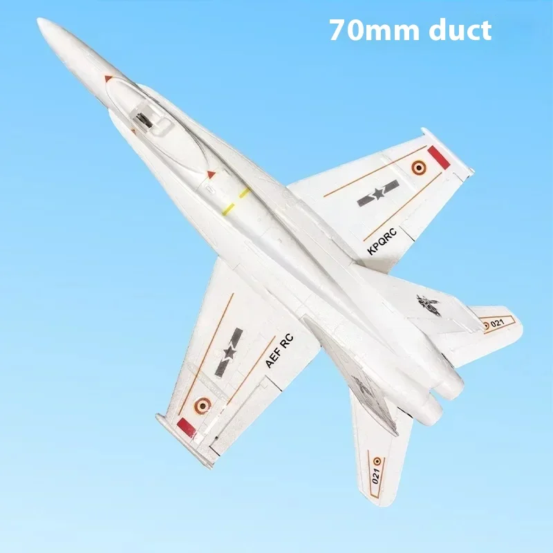 Model Aircraft Fixed Wing F18 Super 70mm Culvert Epo Jet Adult Assembled Remote-controlled Combat Aircraft Gifts 4