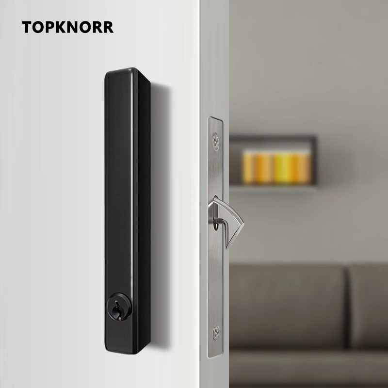 New Sliding Door Lock Kitchen Hook Lock Indoor Minimalist Silent Room Door Sliding Toilet Modern Solid Wood window door locks