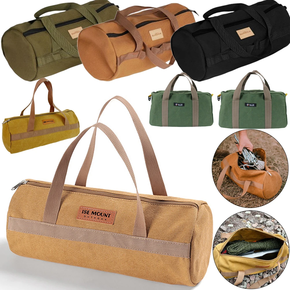 Outdoor Picnic Carrying Case Camping Bag Multi-functional Hardware Wrench Storage Tools Bags Larg Capacity Tableware Handbag