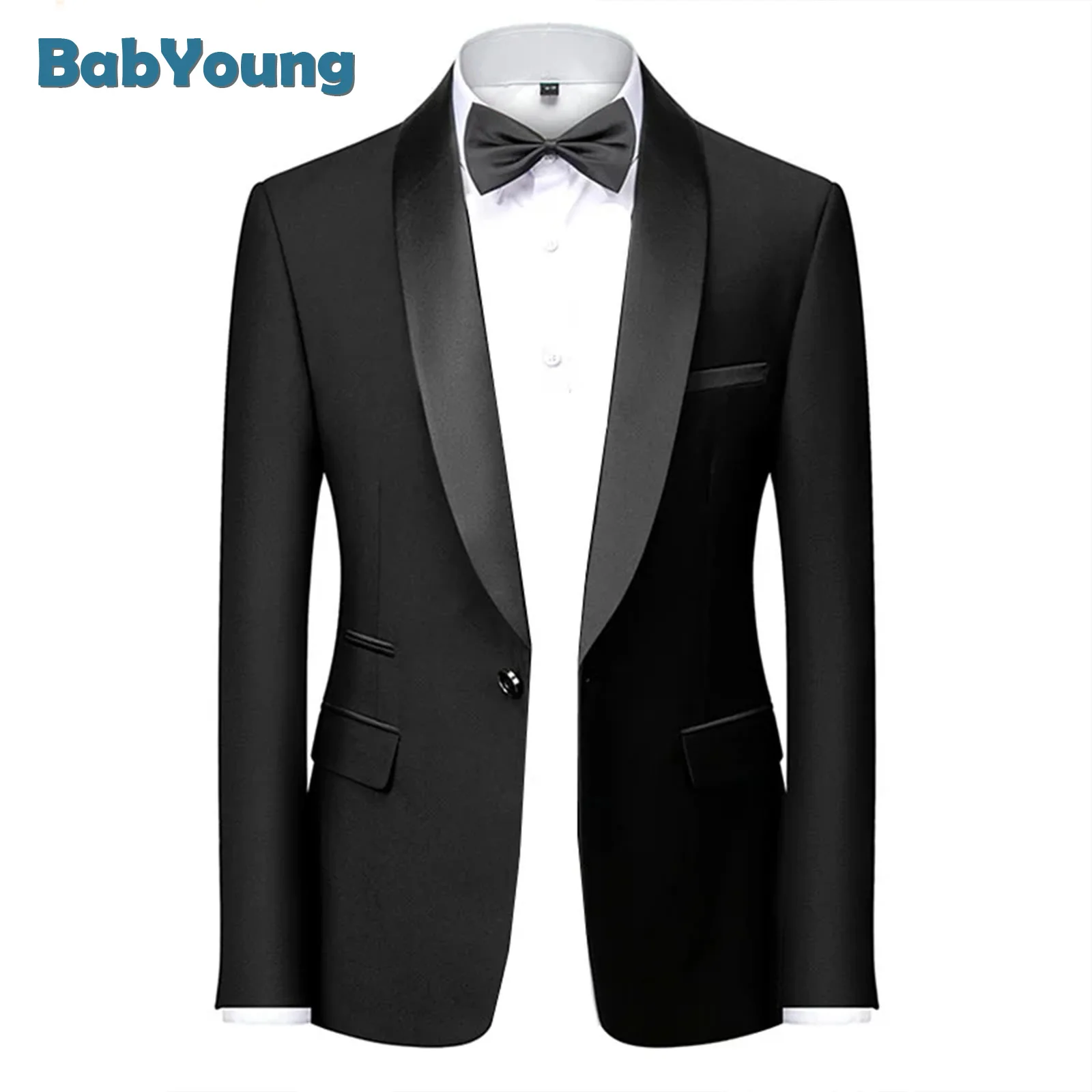 Men Suits Jackets Men Skinny Terno Masculino Formal Slim Fit Tuxedo Prom Suit / Male Groom Wedding Blazers High Quality Dress Jacket Coat