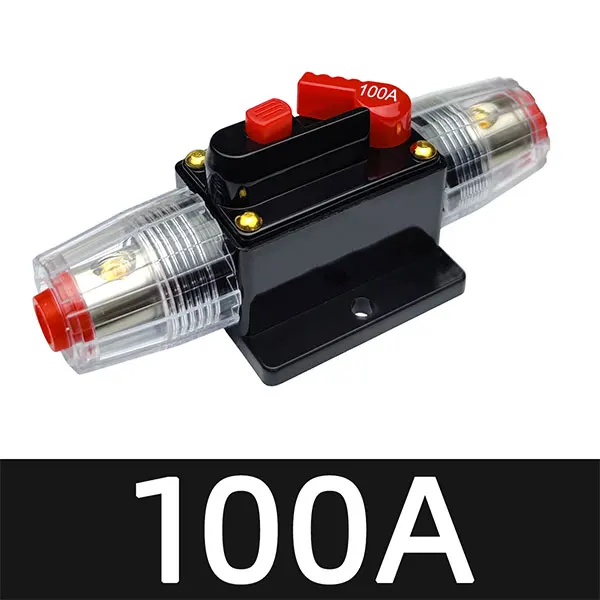 20-300 Ampere Auto-Audiosystem Manuell Rücksetzbare Wasserdichte Marine-Sicherung 12V-48V DC Wasserdichter Schutzschalter – Detail 24