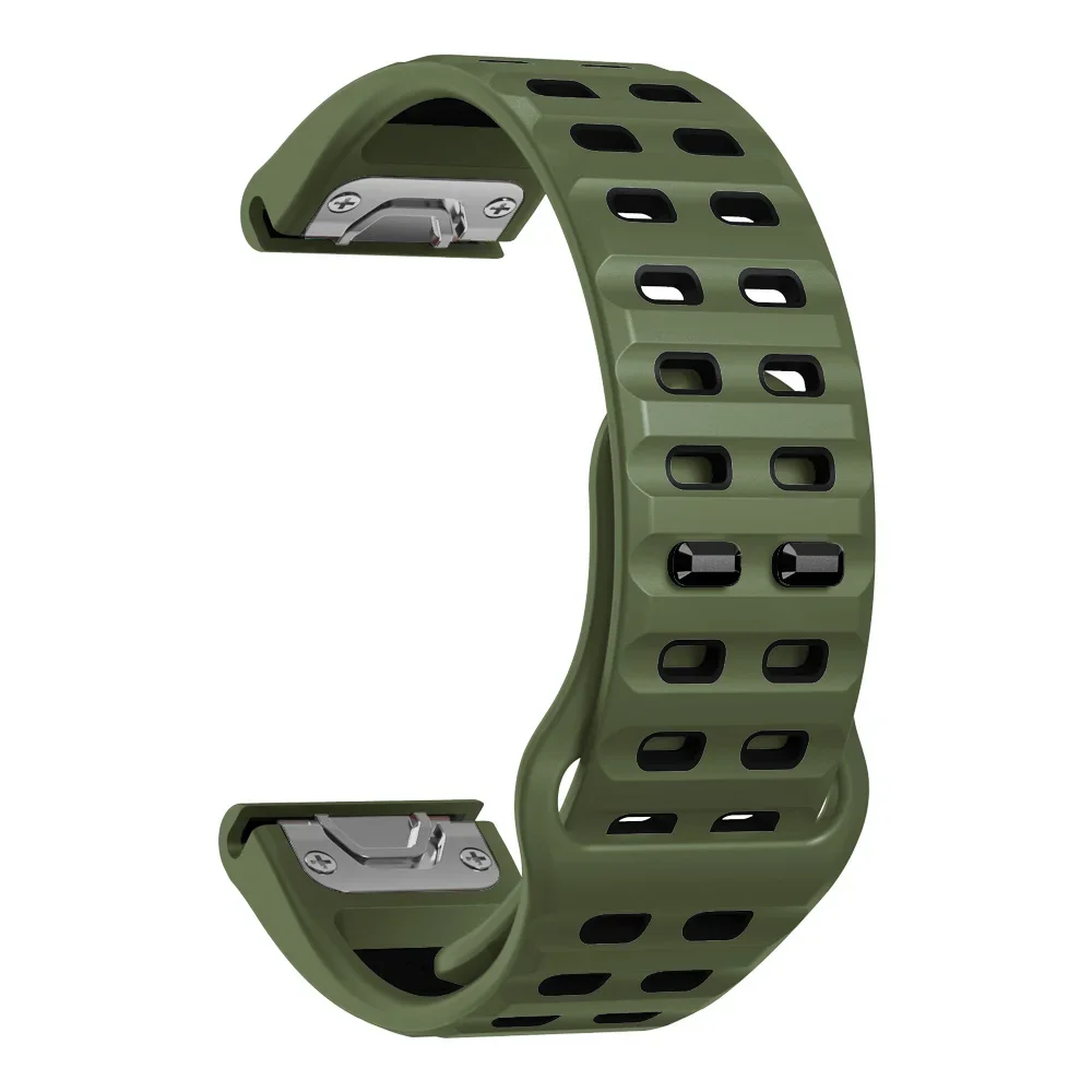 QuickFit Silicone Watch Strap - Durable and Versatile Replacement Band