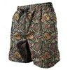 Trend Paisley Graphic Beach Shorts For Men Fashion Summer Cool 3D Printed Swim Trunks Casual Streetwear Oversized Short Pants 4