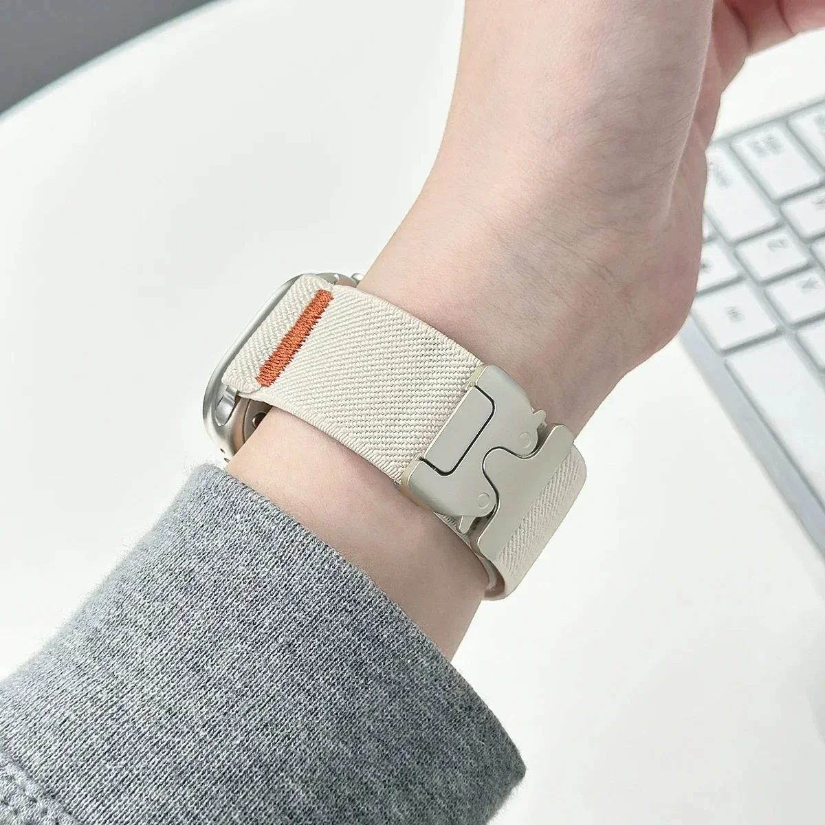 Braided Parachute Strap Bracelet